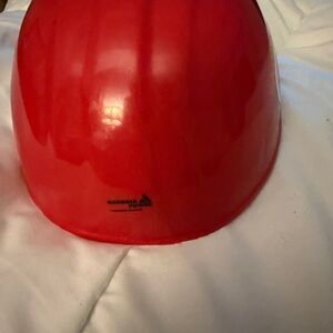 Adidas Bright Red Protective Helmet